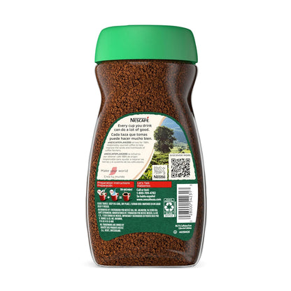 Nescafé Clasico Decaf Instant Coffee – Caffeine-Free Evening Brew for a Calming Bedtime Ritual