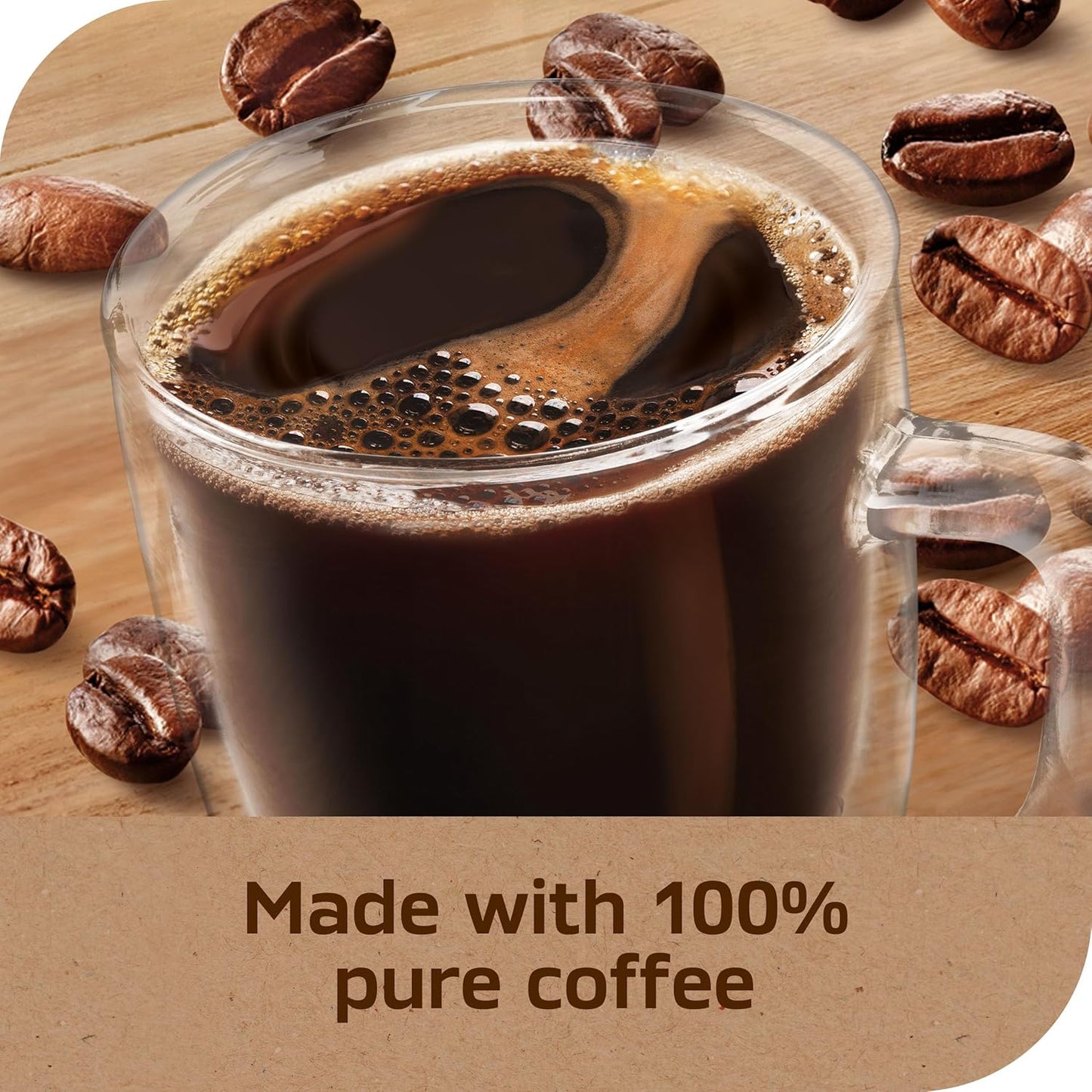 NESCAFÉ Taster's Choice Instant Coffee – French Roast for Home Office Focus, Quick Desk-Side Cup Without Brewing Equipment