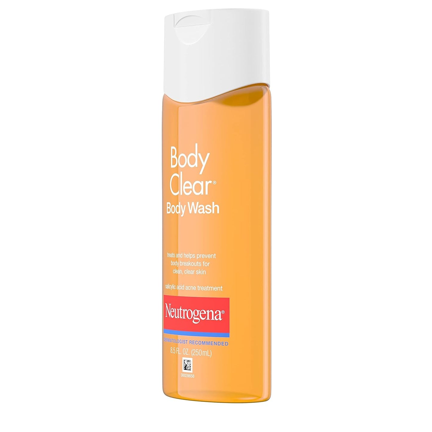Neutrogena Body Clear Acne Body Wash – Post-Hike Shower Cleanser for Sweat Breakouts, 2% Salicylic Acid