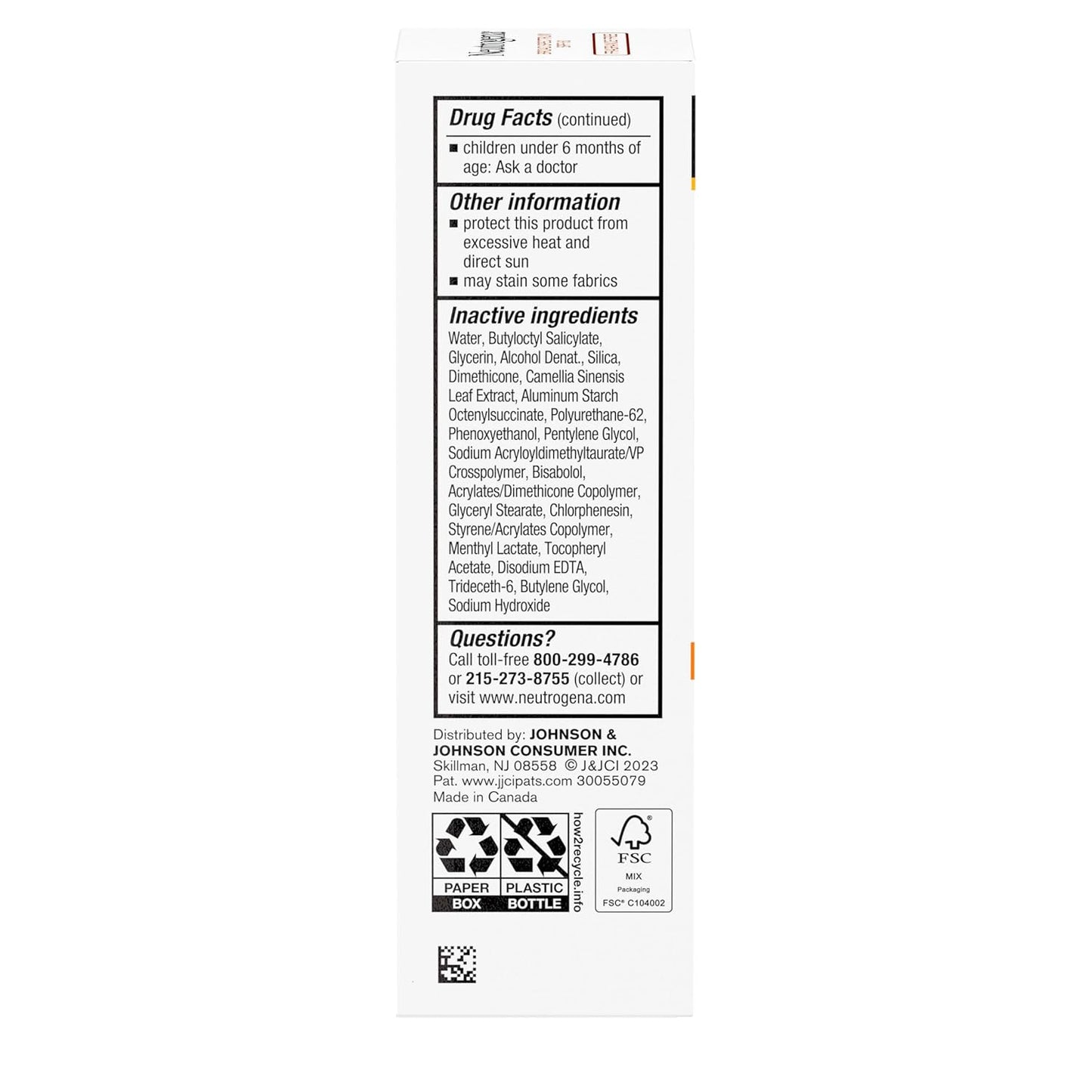 Neutrogena Clear Face Serum Sunscreen – Trail-Ready SPF 60 for Hiking, Biking, and Gardening
