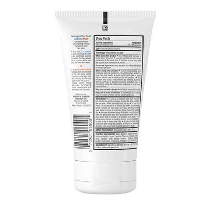 Neutrogena Clear Pore Dual Cleanser & Mask – Spa-Inspired Acne Treatment for Your Nightly Skincare Ritual