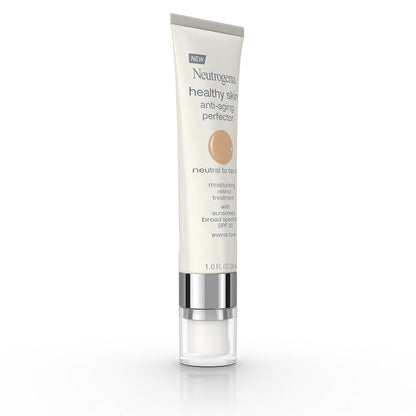 Neutrogena Healthy Skin Anti-Aging Perfector – All-in-One Tinted Moisturizer with Retinol, Clutter-Free Vanity Solution