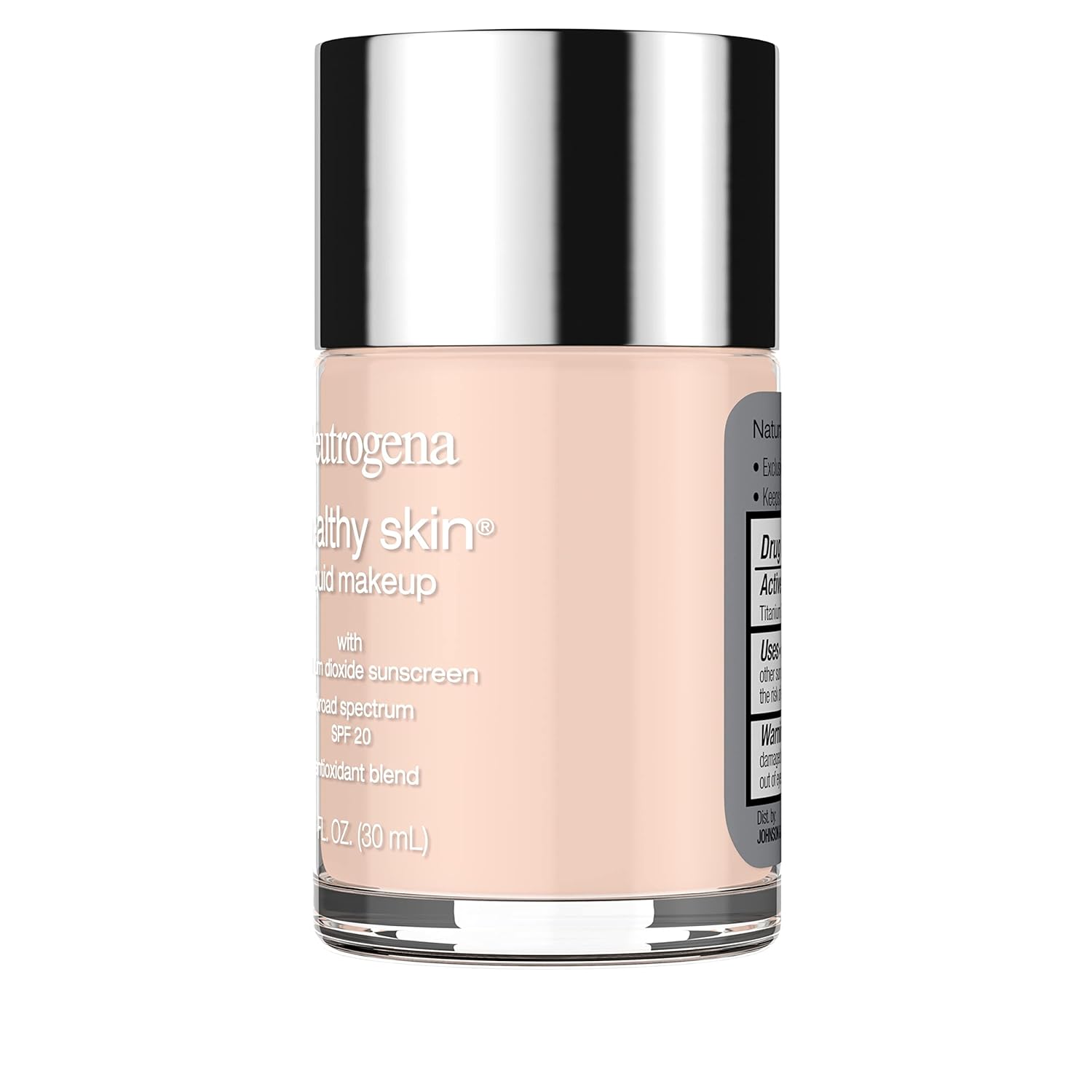 Neutrogena Healthy Skin Liquid Foundation – Daily Skincare Ritual for Women, SPF 20 with Pro-Vitamin B5
