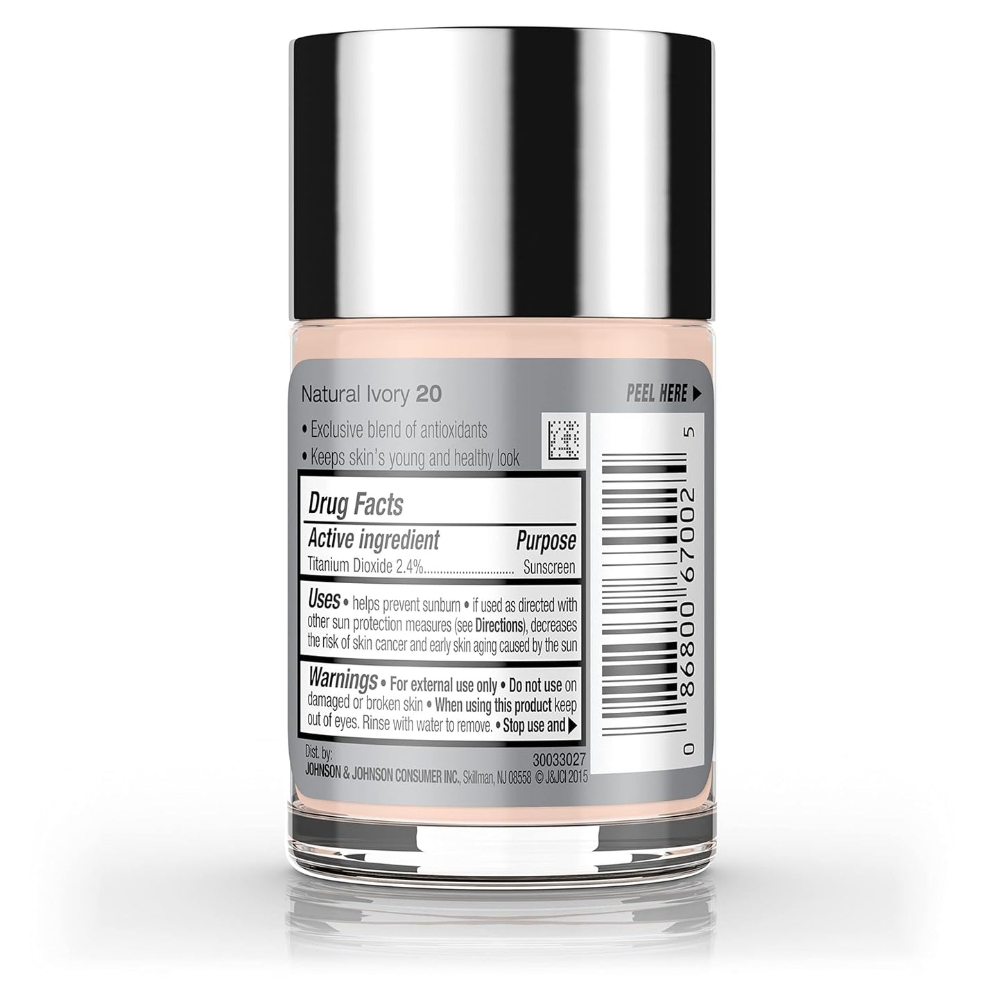 Neutrogena Healthy Skin Liquid Foundation – Daily Skincare Ritual for Women, SPF 20 with Pro-Vitamin B5