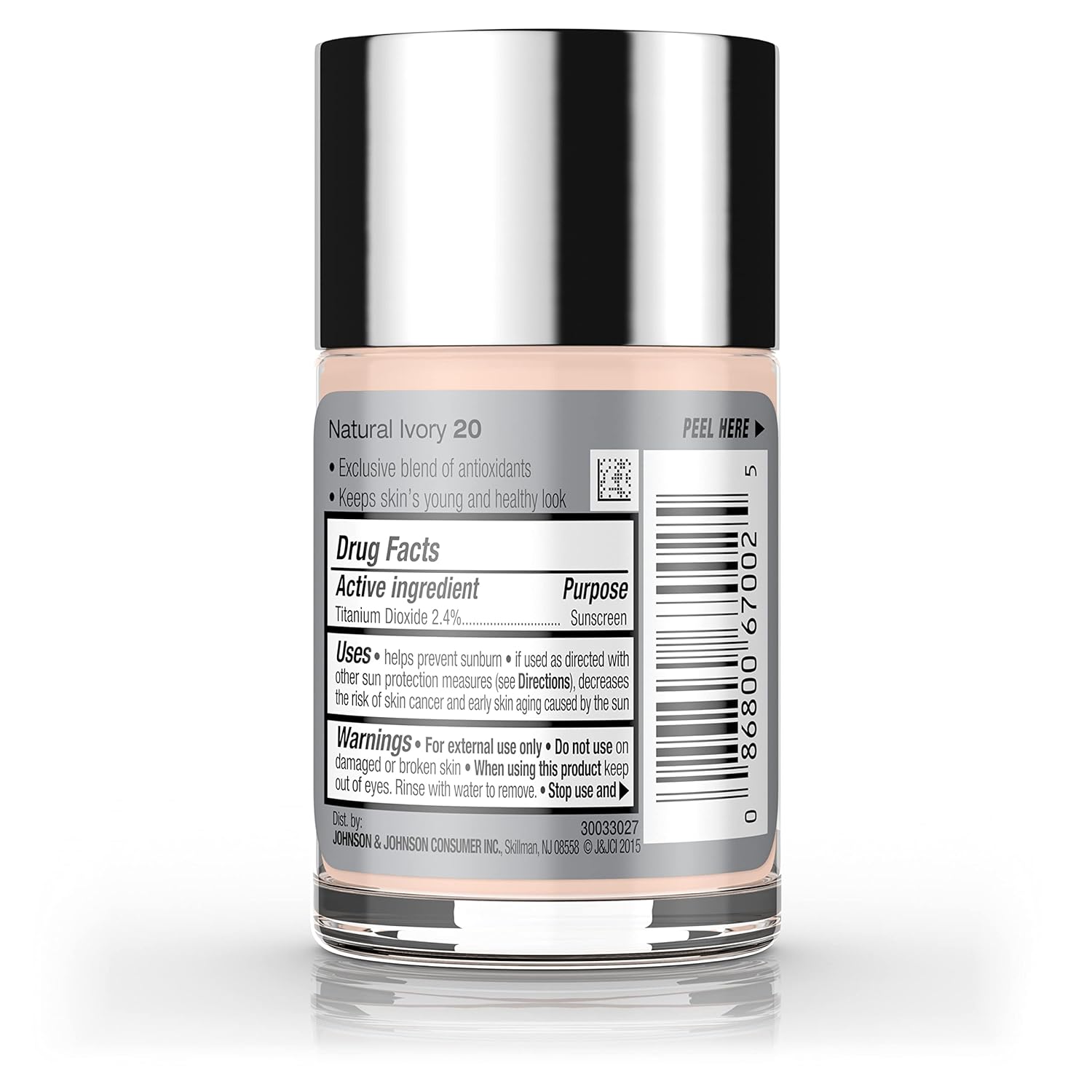 Neutrogena Healthy Skin Liquid Foundation – Daily Skincare Ritual for Women, SPF 20 with Pro-Vitamin B5