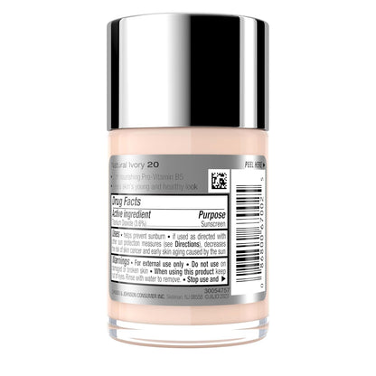 Neutrogena Healthy Skin Liquid Foundation – Daily Skincare Ritual for Women, SPF 20 with Pro-Vitamin B5