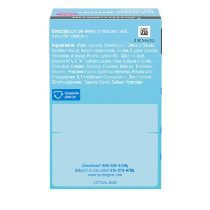 Neutrogena Hydro Boost Gel Cream and Cleanser Set – Birthday Gift for Women, Hyaluronic Acid Skincare Bundle with Travel Cleanser