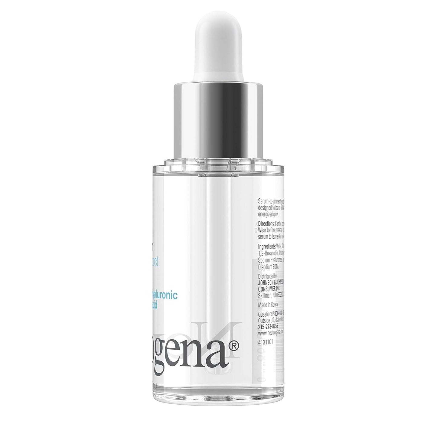 Neutrogena Hydro Boost Glow Booster Serum & Primer – Self-Care Ritual Staple for Daily Skin Replenishment