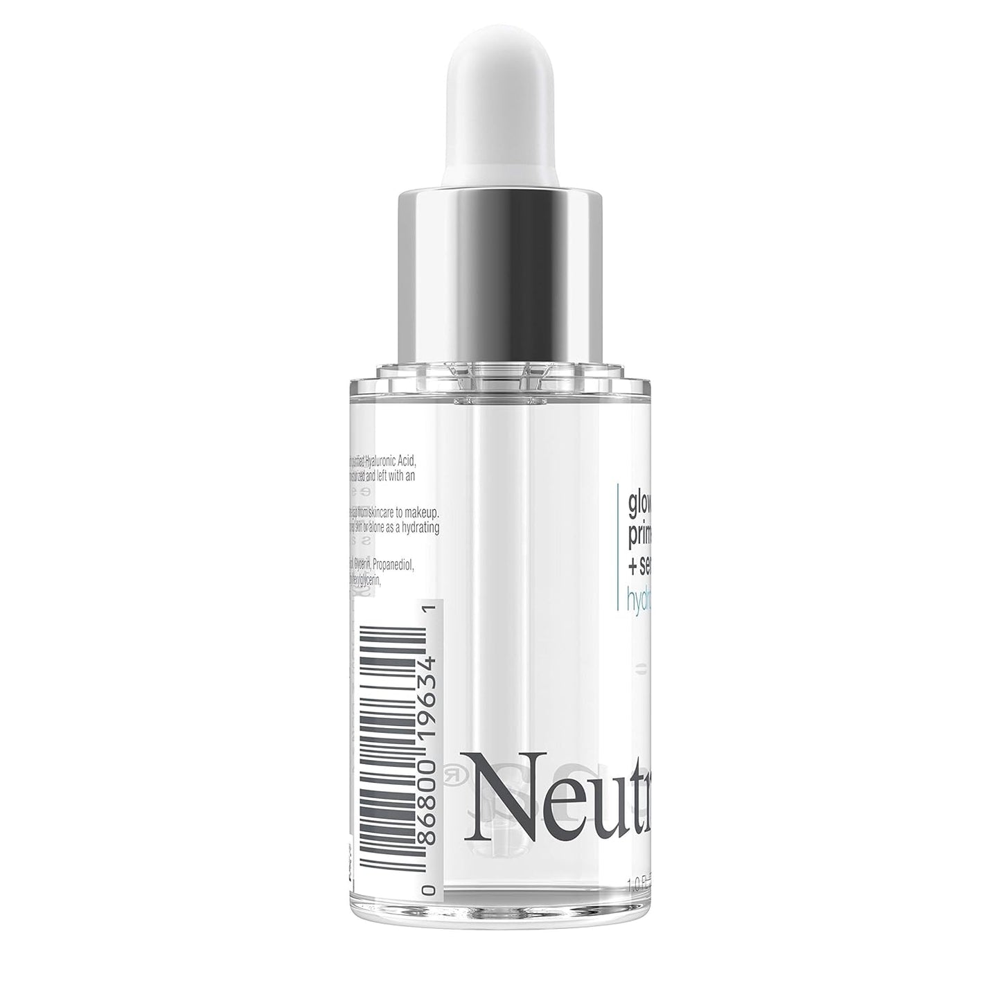 Neutrogena Hydro Boost Glow Booster Serum & Primer – Self-Care Ritual Staple for Daily Skin Replenishment