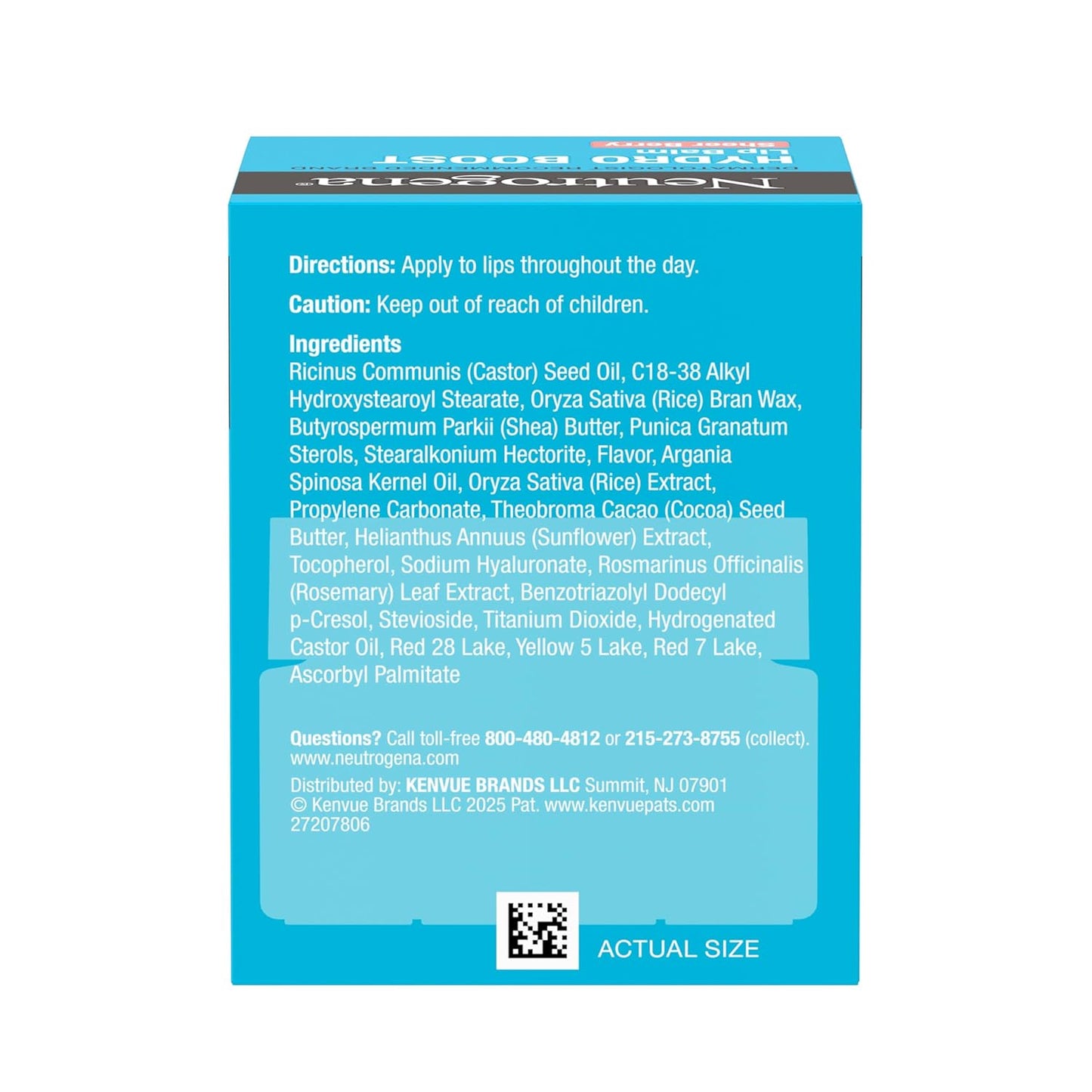 Neutrogena Hydro Boost Hyaluronic Acid Lip Balm – Hydrating Birthday Gift for Her, Tinted Sheer Pink Balm in Glass Jar