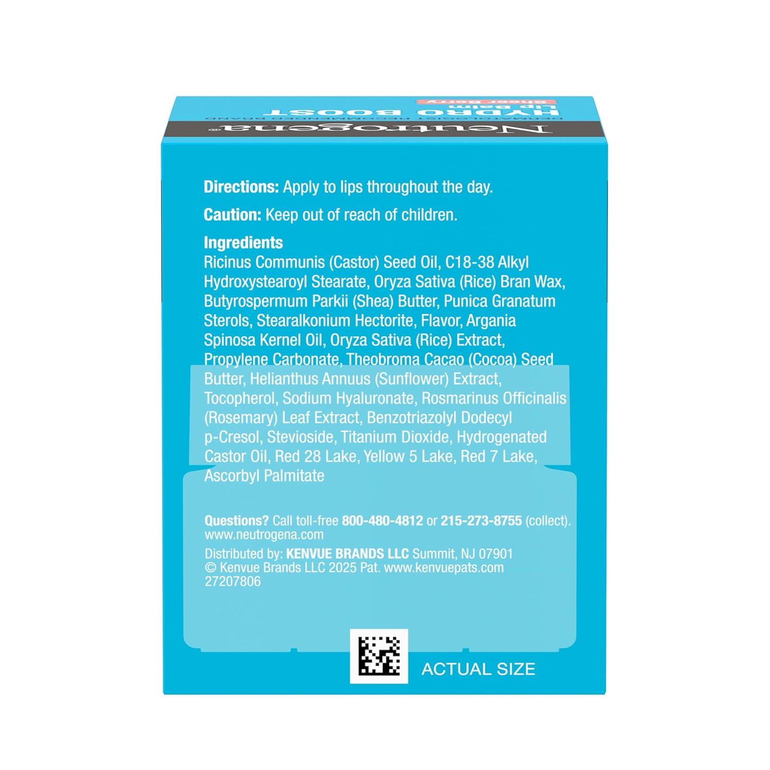 Neutrogena Hydro Boost Hyaluronic Acid Lip Balm – Hydrating Birthday Gift for Her, Tinted Sheer Pink Balm in Glass Jar