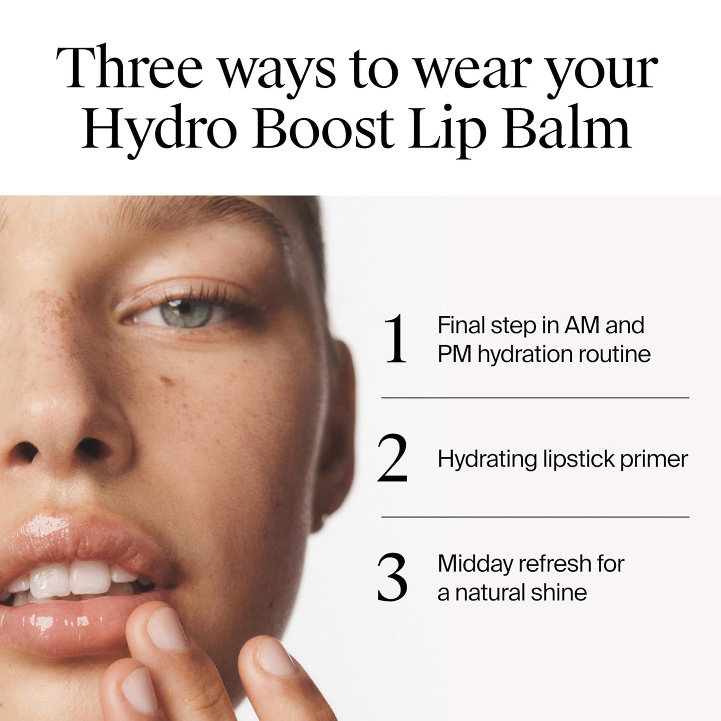 Neutrogena Hydro Boost Hyaluronic Acid Lip Balm – Hydrating Birthday Gift for Her, Tinted Sheer Pink Balm in Glass Jar
