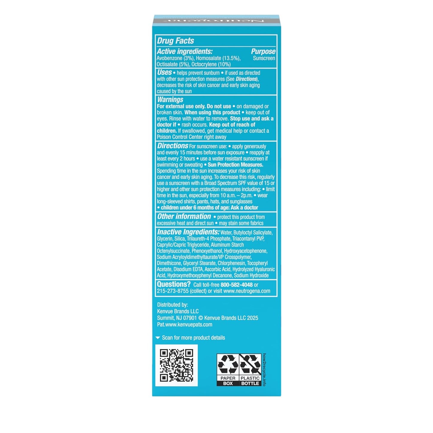 Neutrogena Hydro Boost SPF 50 Moisturizer – Streamlined Bathroom Vanity Essential for Simplified Morning Skincare