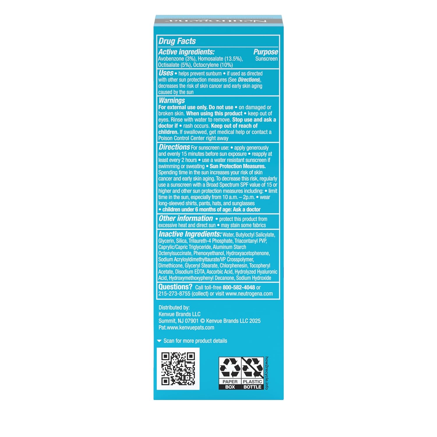 Neutrogena Hydro Boost SPF 50 Moisturizer – Streamlined Bathroom Vanity Essential for Simplified Morning Skincare