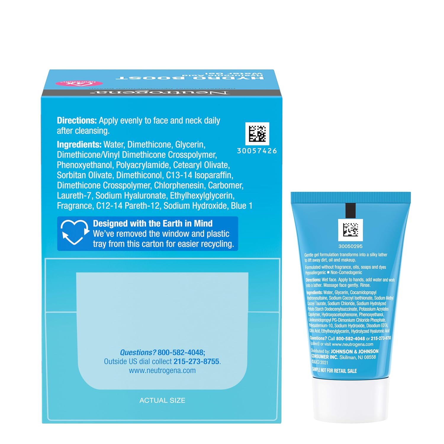 Neutrogena Hydro Boost Water Gel – Nightly Hyaluronic Acid Moisturizer for a Calming Bedtime Skincare Ritual