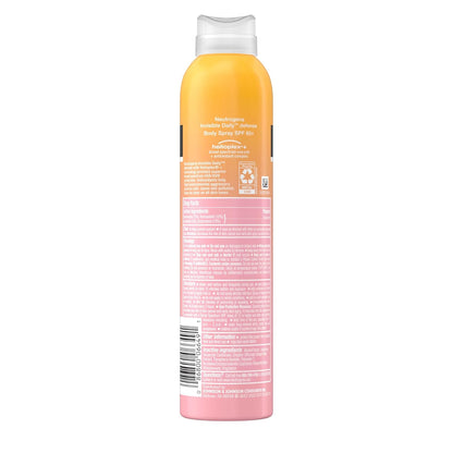 Neutrogena Invisible Daily Defense Body Sunscreen Spray – Daily Antioxidant SPF 60+ Ritual for Clean-Ingredient Skincare Routines