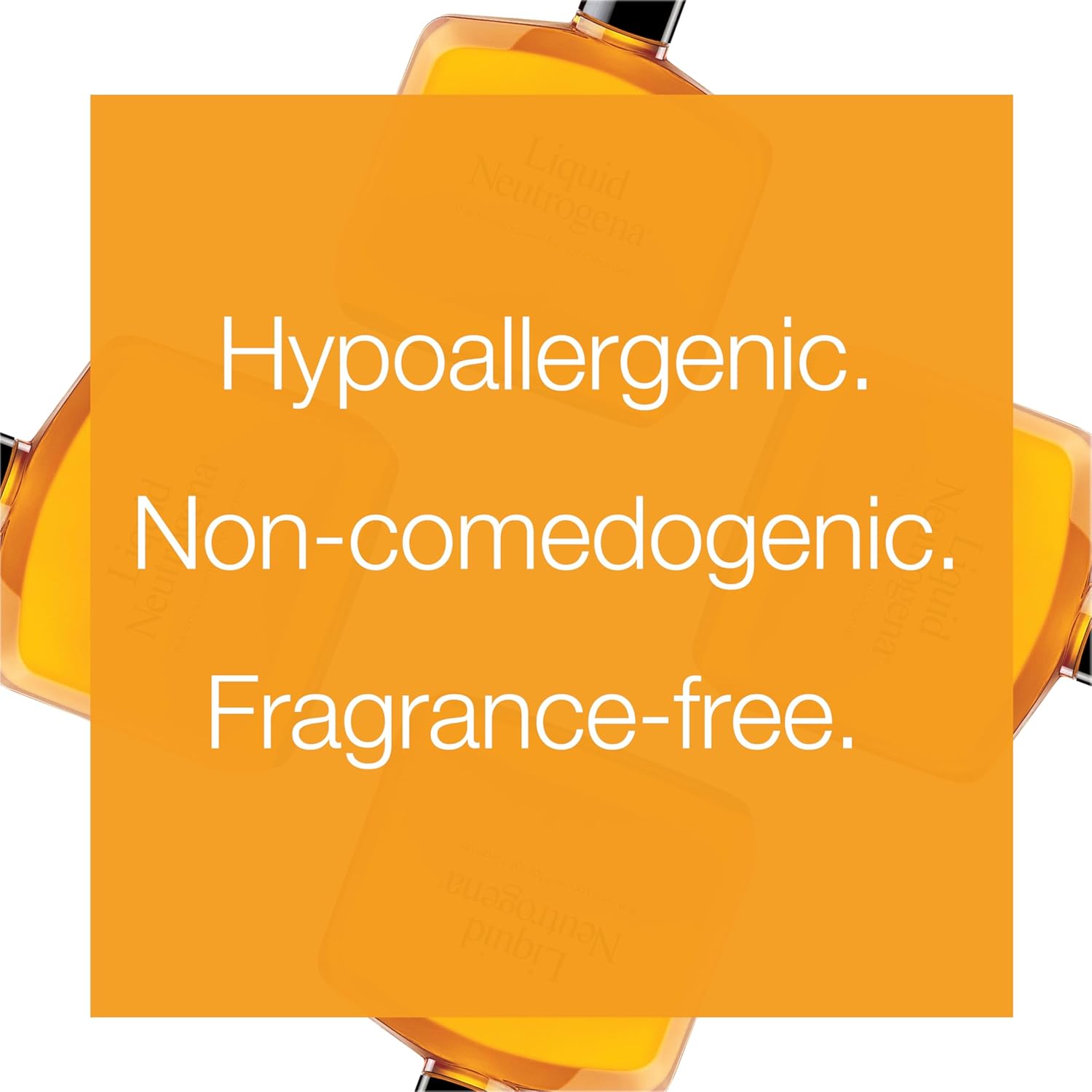 Neutrogena Liquid Gentle Foaming Face Wash with Glycerin – Fragrance-Free Cleanser for a Clean, Clutter-Free Vanity