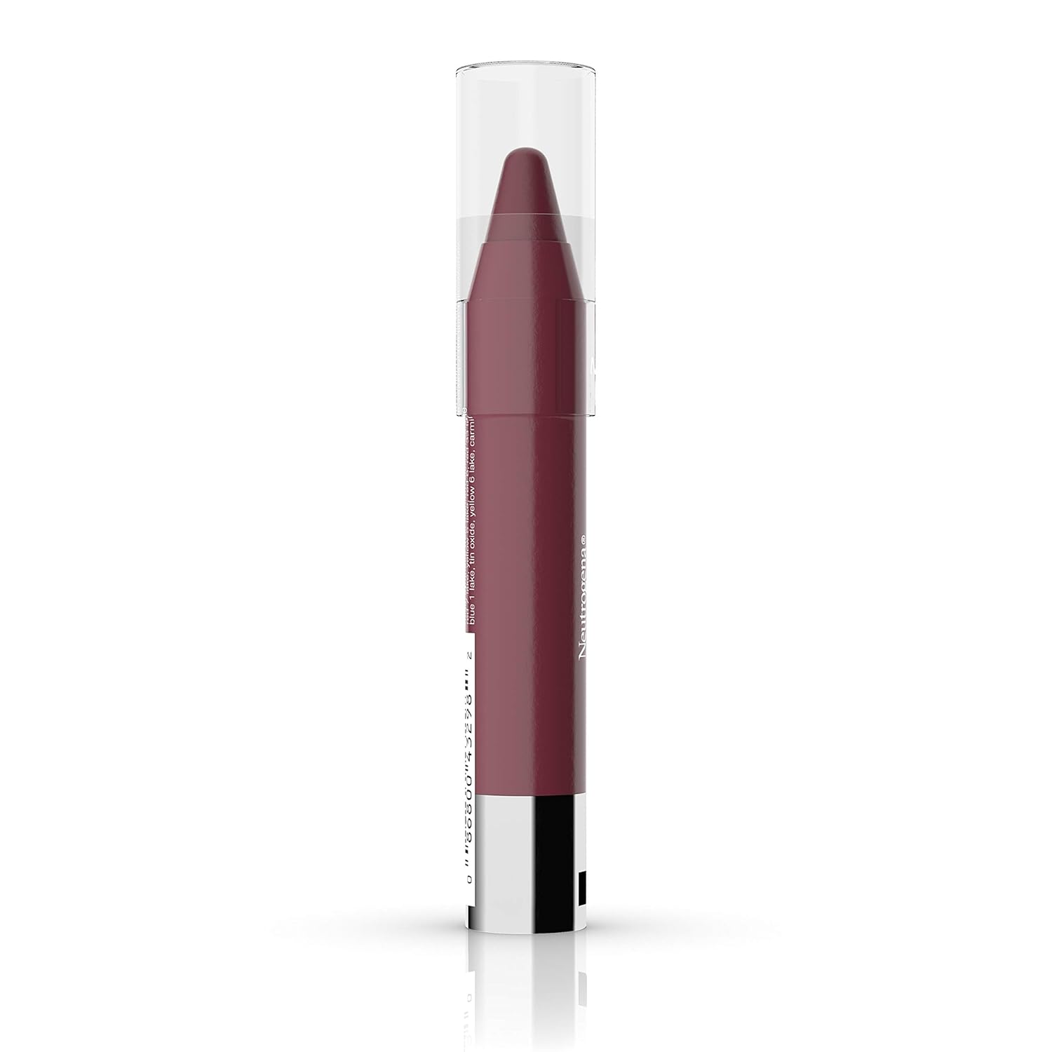 Neutrogena MoistureSmooth Color Stick – Self-Care Lip Balm for a Calming Nightly Skincare Ritual, Sheer Tinted Moisture