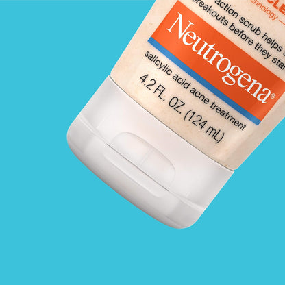 Neutrogena Oil-Free Acne Face Wash with 2% Salicylic Acid – Mindful Evening Skincare Ritual for Clearer, Calmer Skin