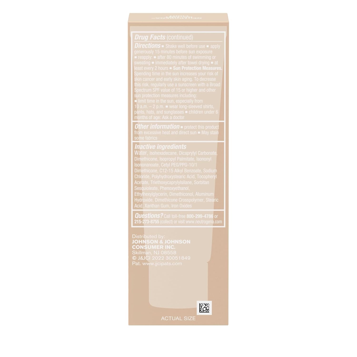 Neutrogena Purescreen+ Mineral UV Tint Face Liquid Tinted Sunscreen – Morning Self-Care Ritual, Broad Spectrum SPF 30 with Vitamin E