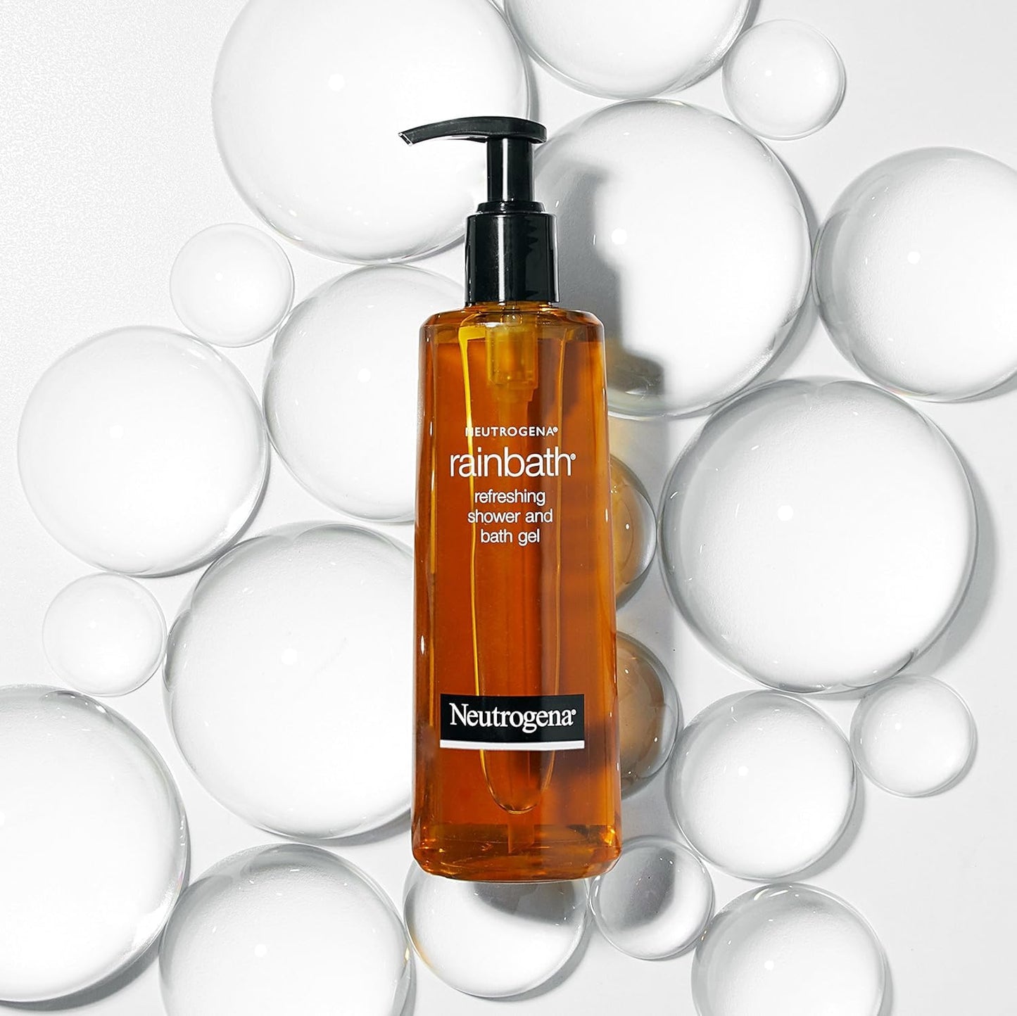 Neutrogena Rainbath Gel for Uncluttered Bathrooms, One Bottle Replaces Cleanser Softener and Conditioner