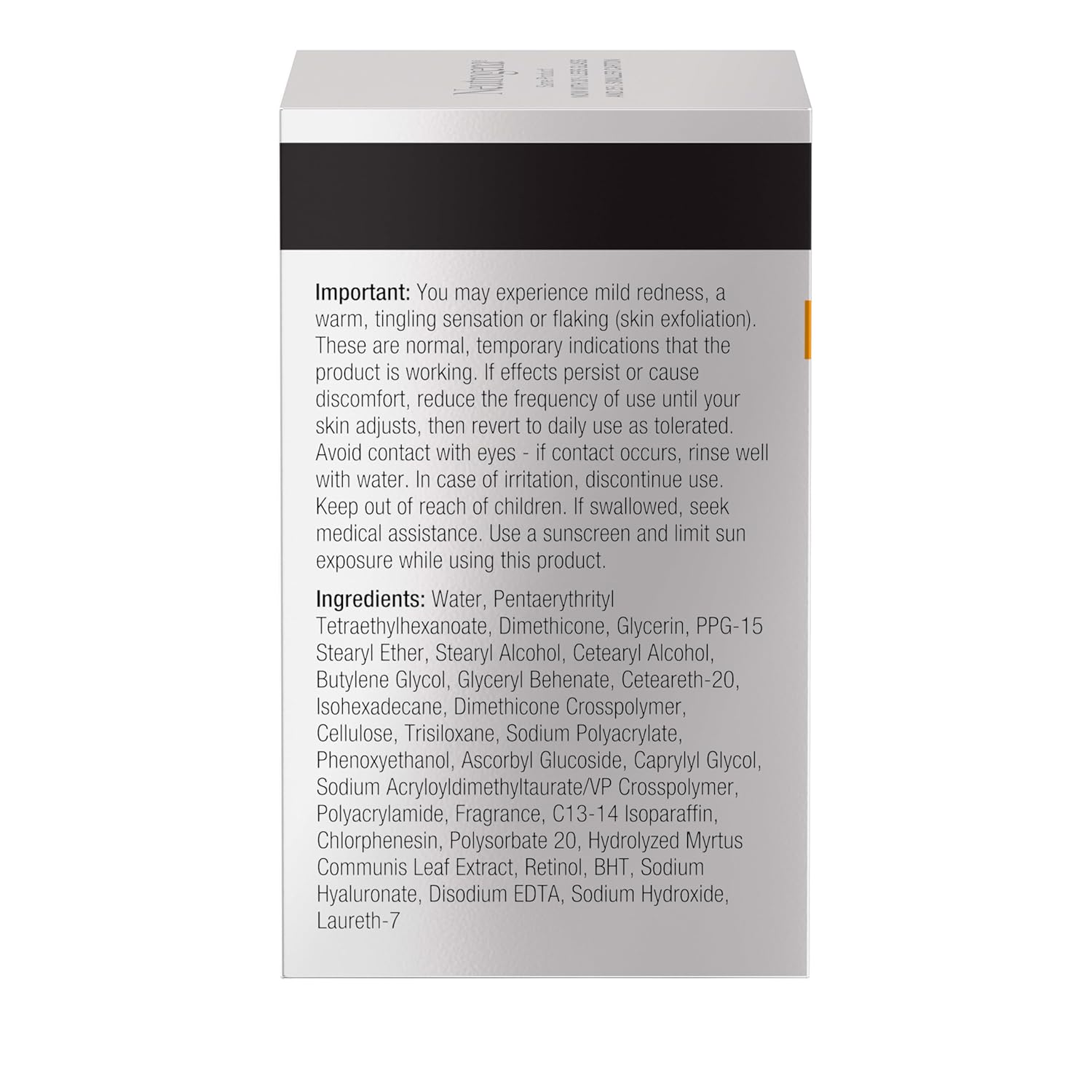 Neutrogena Rapid Tone Repair Cream – Nightly Anti-Aging Ritual for Women, Retinol + Vitamin C Moisturizer for Dark Spots and Radiance