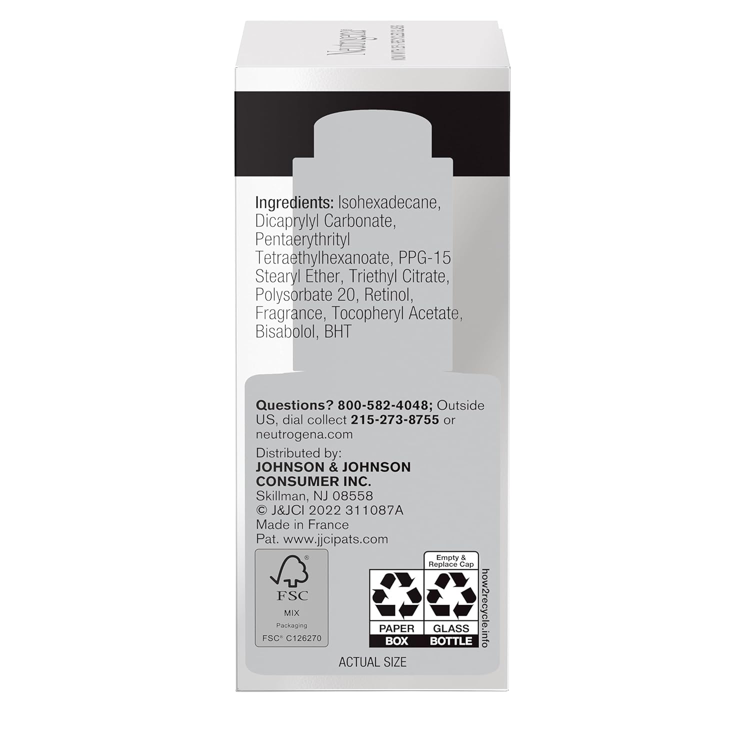 Neutrogena Rapid Wrinkle Repair Retinol Face Oil – Nightly Self-Care Serum for Women, Evening Skincare Ritual for Fine Lines