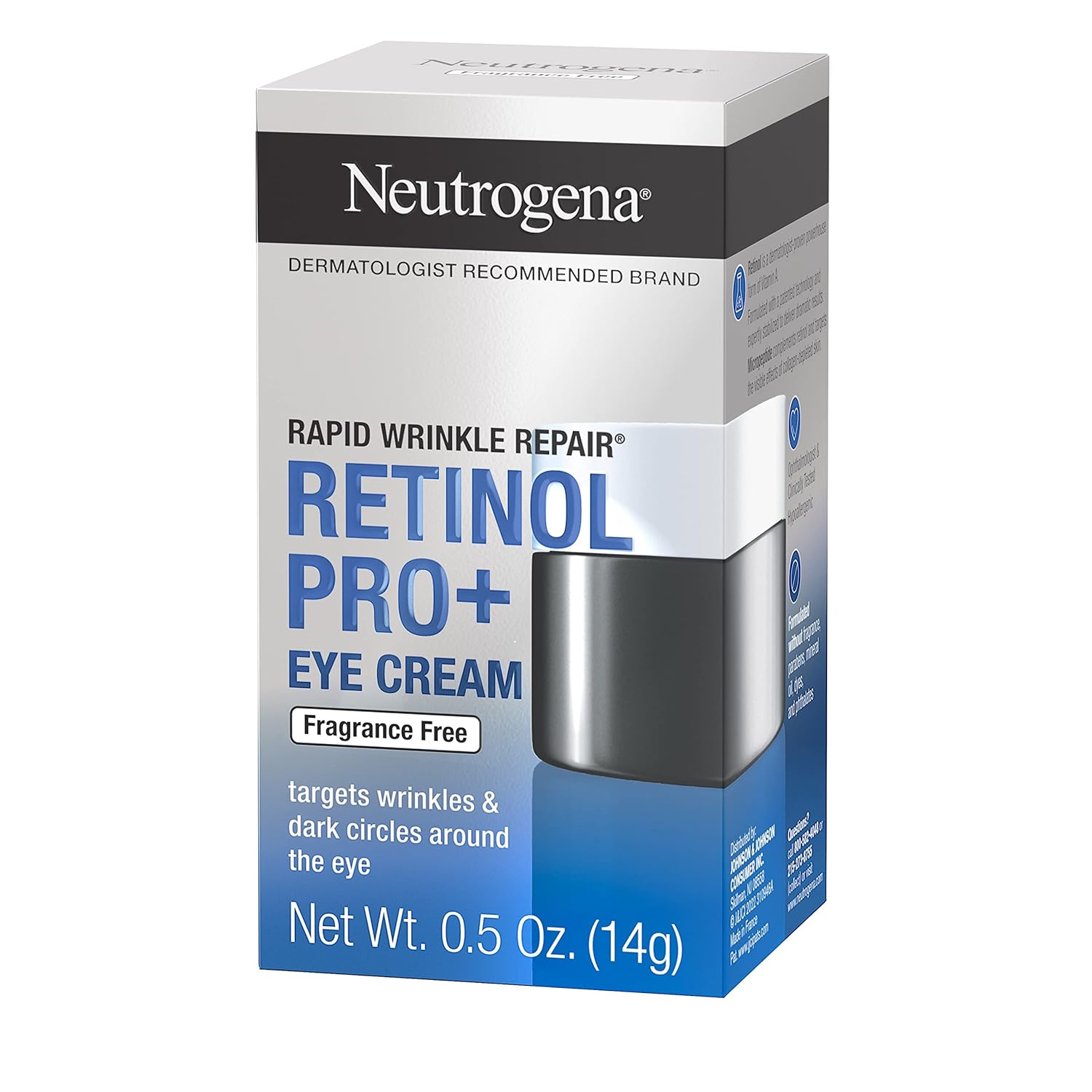 Neutrogena Rapid Wrinkle Repair Retinol Pro+ Eye Cream – Thoughtful Skincare Gift for Mom on Her Birthday
