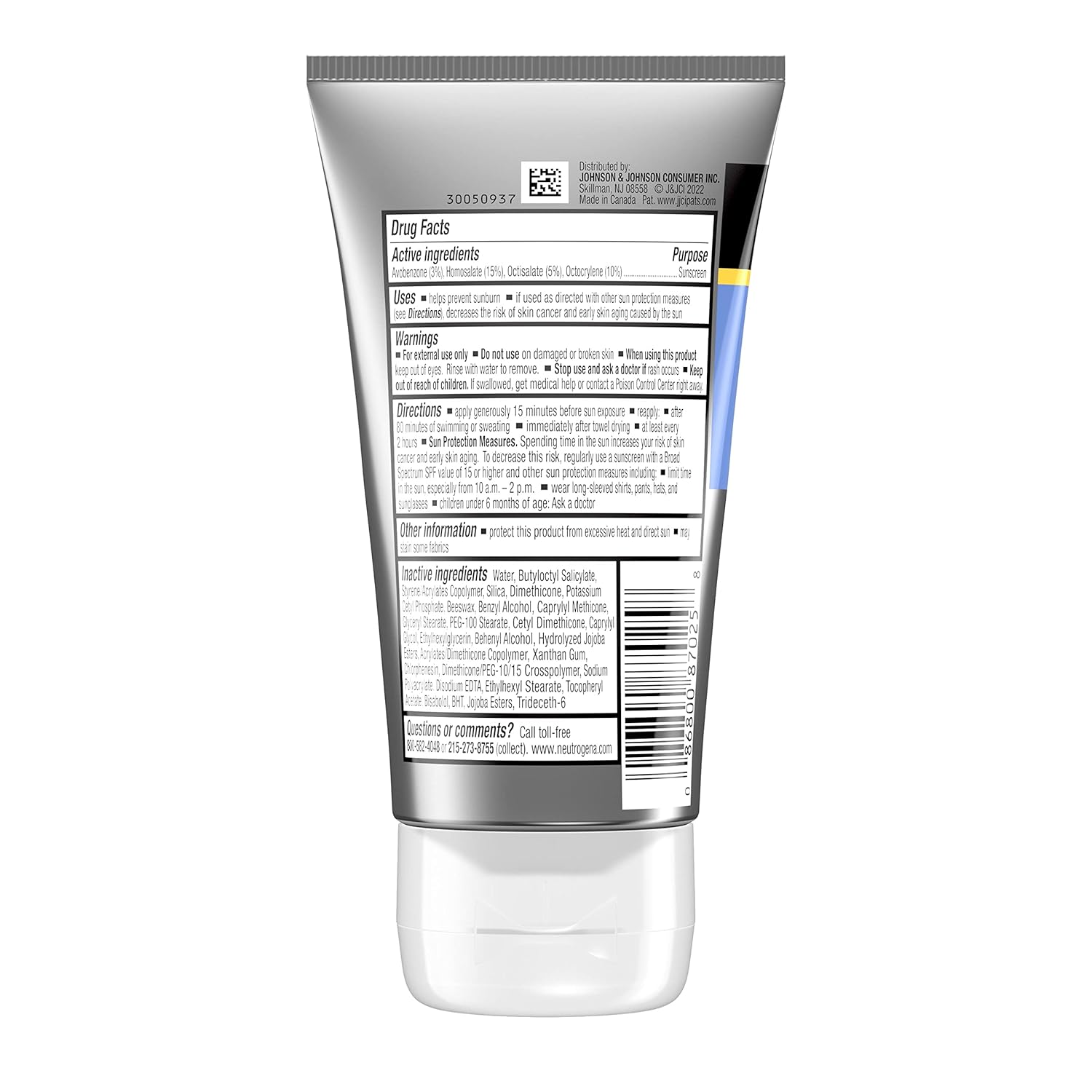 Neutrogena Sport Face Sunscreen SPF 70+ – Trail Running Sun Protection, 2.5 fl oz Sweat-Resistant Lotion for Outdoor Training