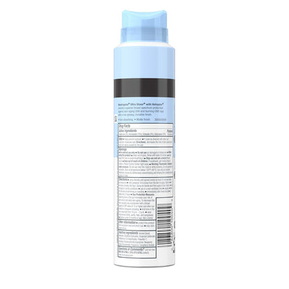 Neutrogena Ultra Sheer Body Mist Sunscreen Spray SPF 70 – Portable Sun Protection for Hiking, Biking, and Beach Days, 80-Minute Water Resistant, 5 oz Pack of 3