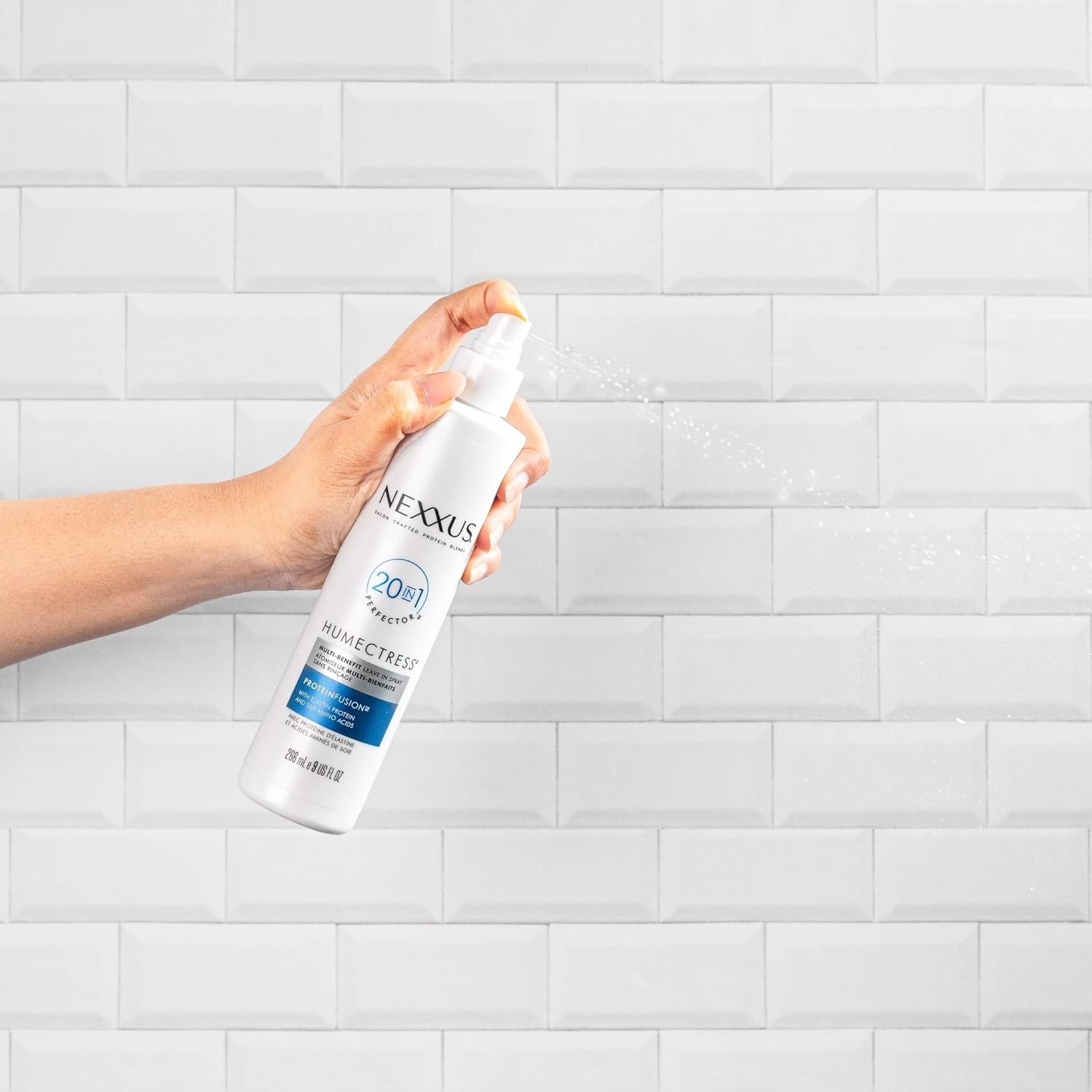Nexxus Humectress Leave-In Spray – One-Step Hair Solution for Clean Routines