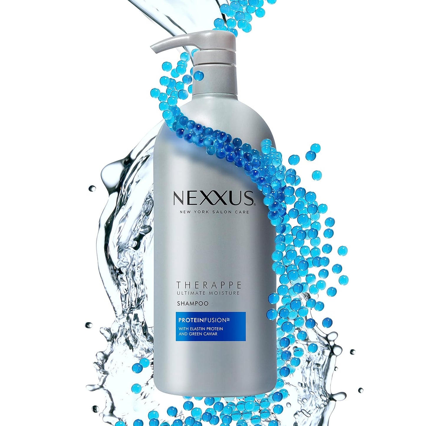 Nexxus Therappe Humectress Premium Shampoo and Conditioner with Caviar Complex – Salon-Grade Hair Luxury