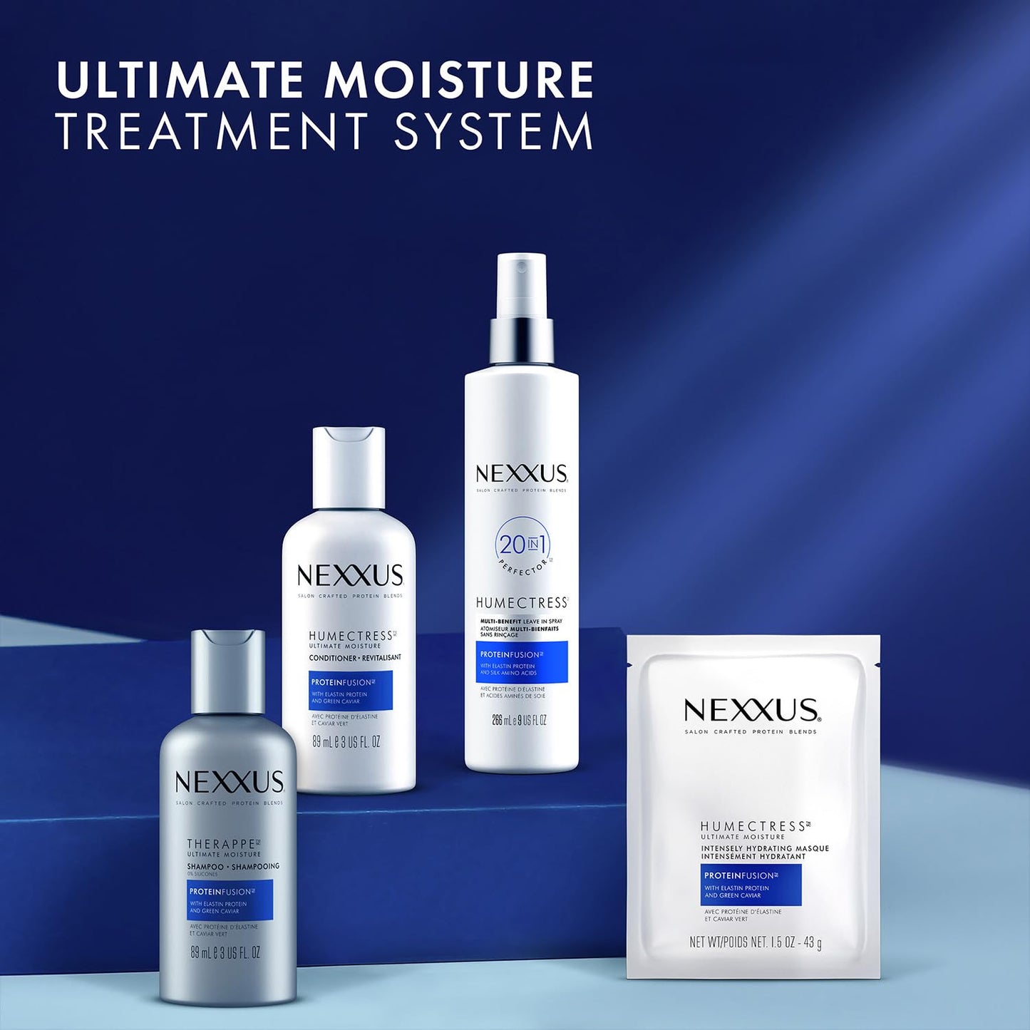 Nexxus Therappe Travel Duo – Portable Hair Recovery for Beach, Camping & Adventure