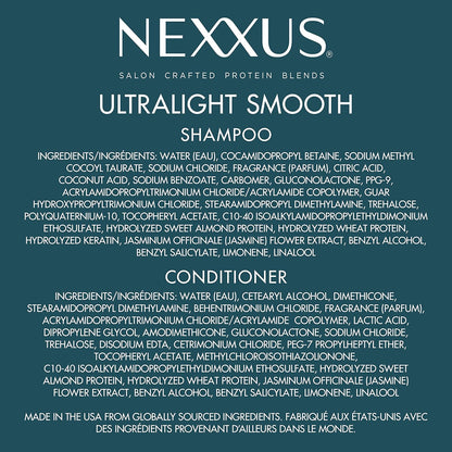 Nexxus Ultralight Frizz Control Shampoo & Conditioner – Calming Haircare Ritual for Peaceful Morning Routines