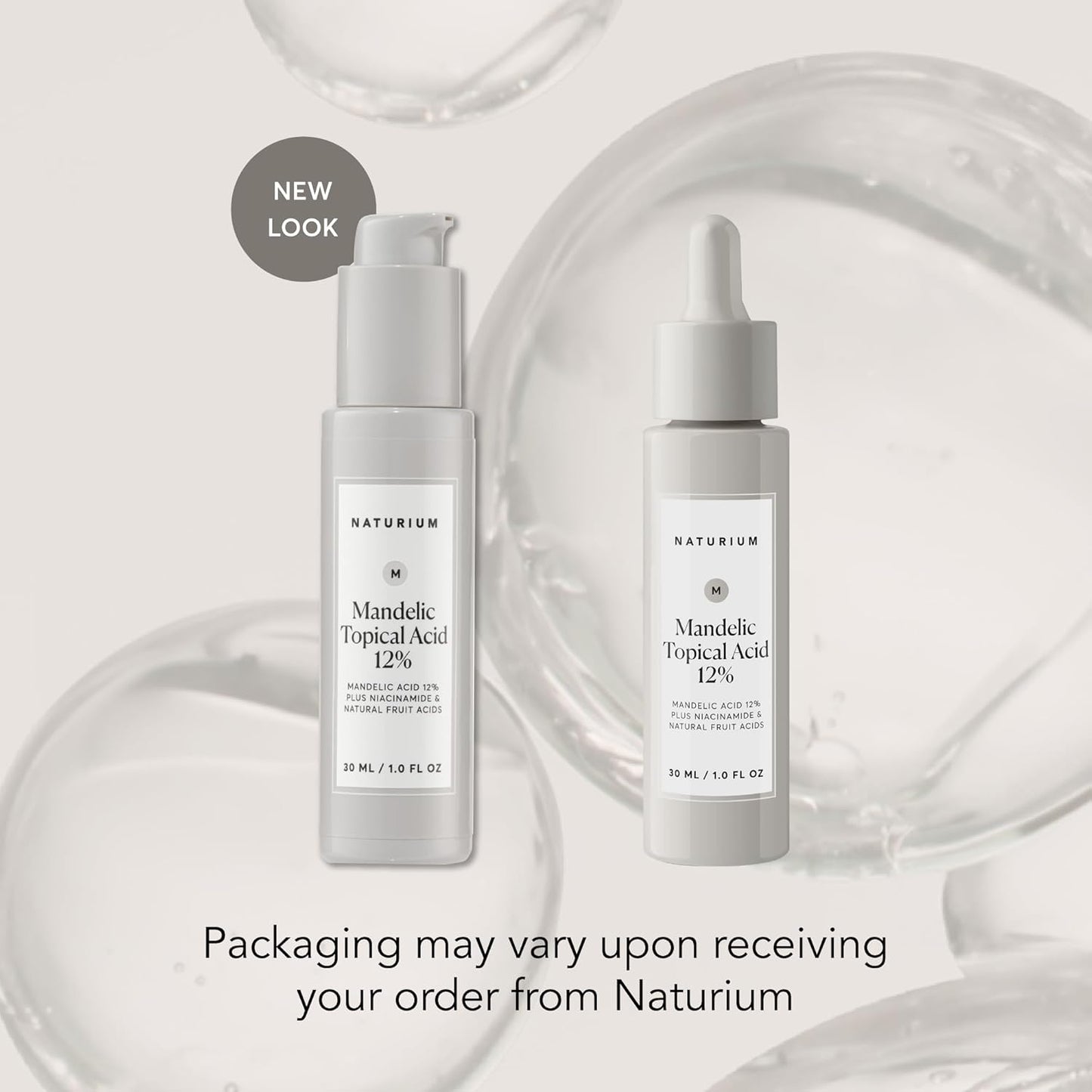 niacinamide and natural fruit acids added for brightening and blemish control