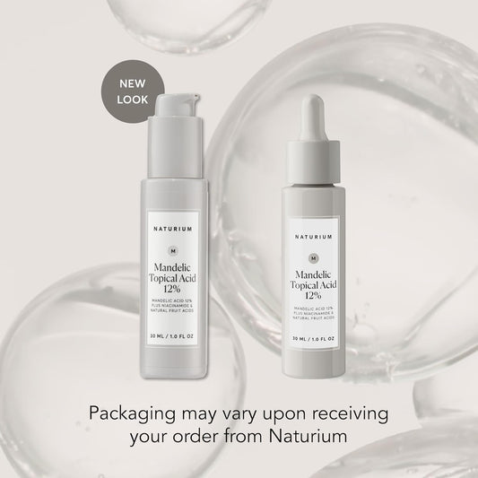 niacinamide and natural fruit acids added for brightening and blemish control