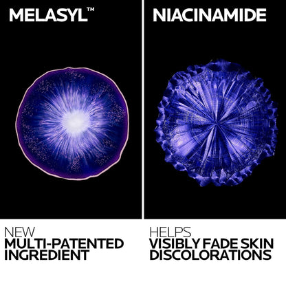 niacinamide (vitamin b3) to visibly fade skin discoloration