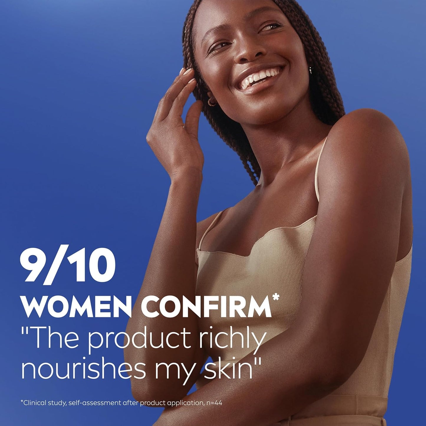 NIVEA Essentially Enriched Body Lotion Pump Bottle – Streamlined 72-Hour Hydration for Clean and Clutter-Free Bathroom Counters