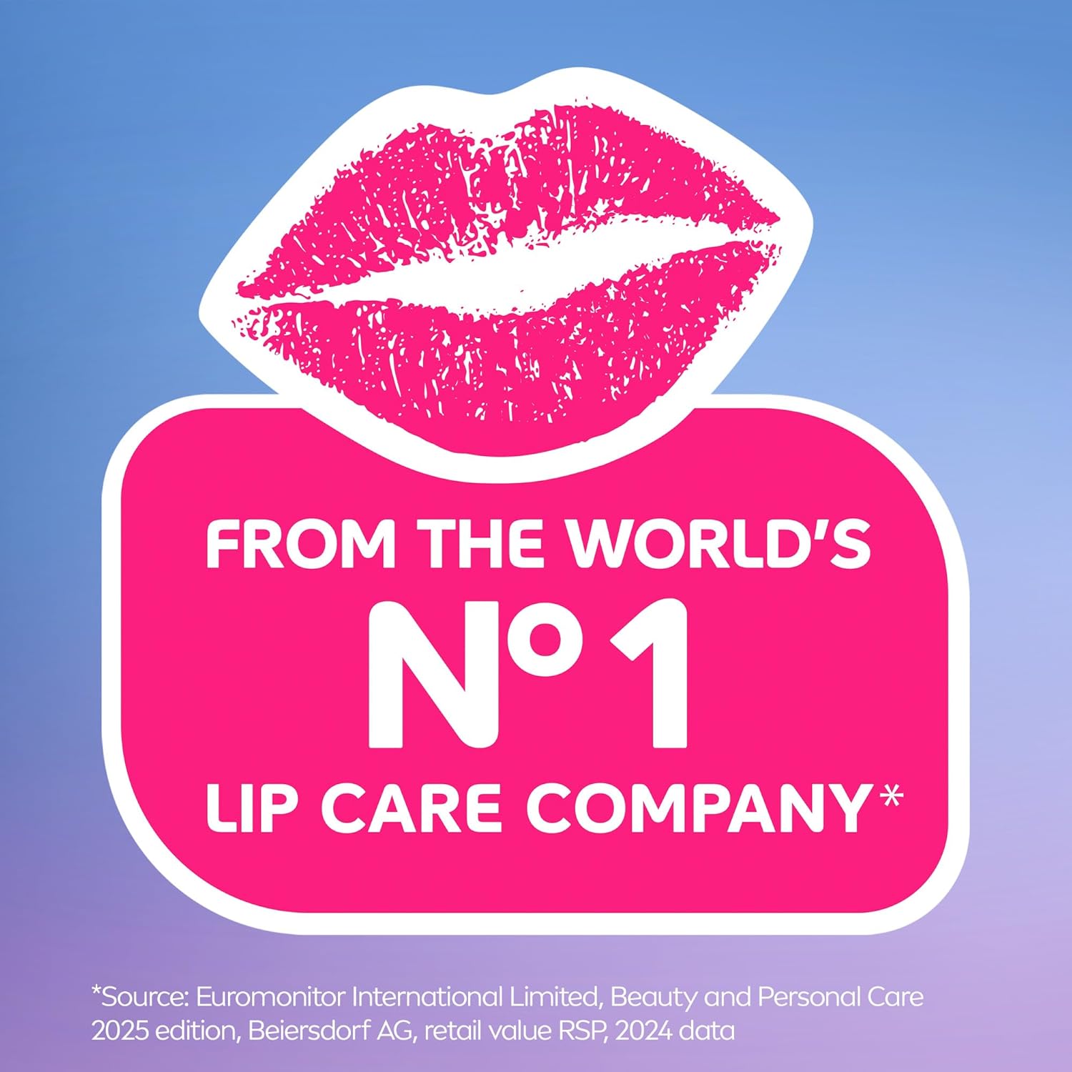 NIVEA Glowy Lips Vegan Lip Balm – Affordable Birthday Gift for Her, Glossy Hydration in 0.35 Fl Oz