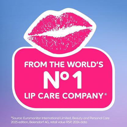 NIVEA Glowy Lips Vegan Lip Balm – Affordable Birthday Gift for Her, Glossy Hydration in 0.35 Fl Oz