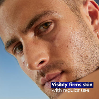NIVEA MEN Age Defense Instant Hydrating Face Serum for Dry Skin – Premium Pro-Retinol Treatment, 1.7 Fl Oz