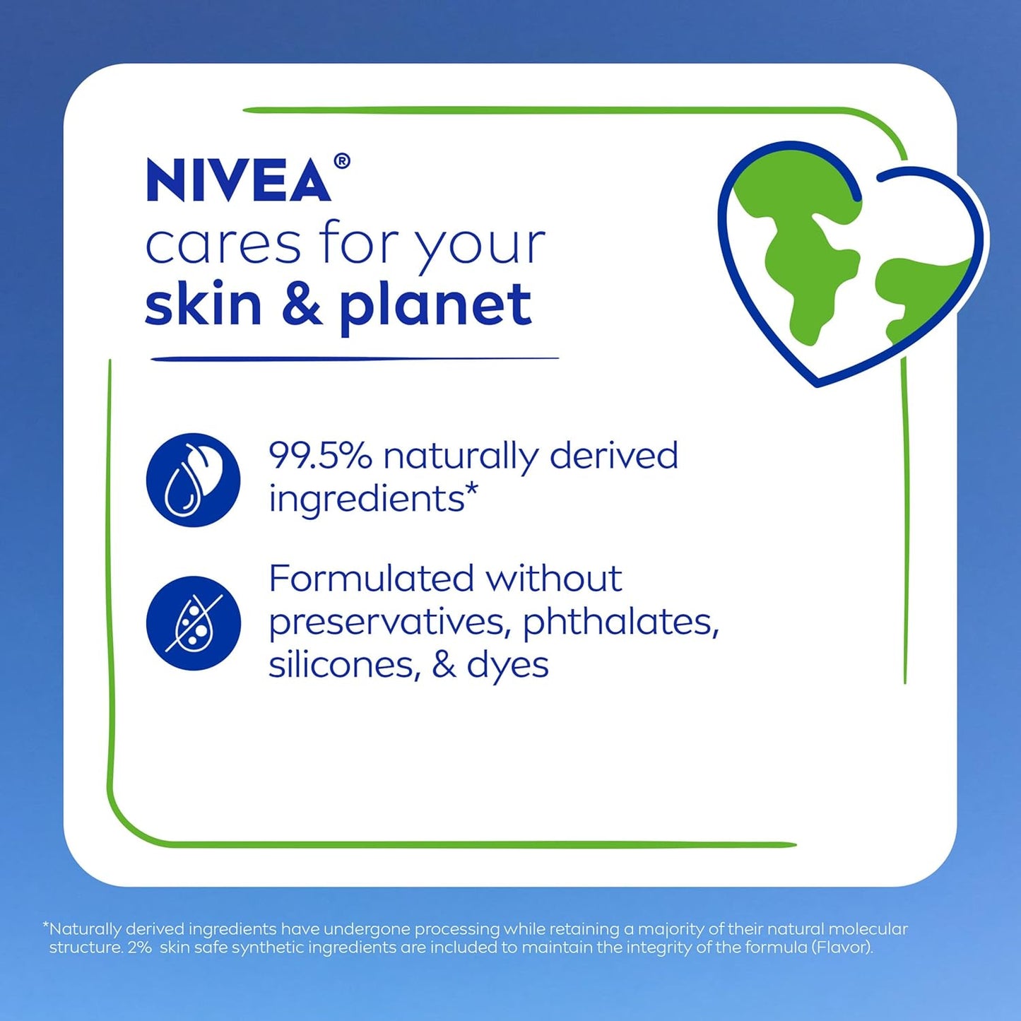NIVEA Moisture Lip Care – Nightly Self-Care Ritual Essential, Naturally Derived Shea Butter Lip Balm for Mindful Skincare
