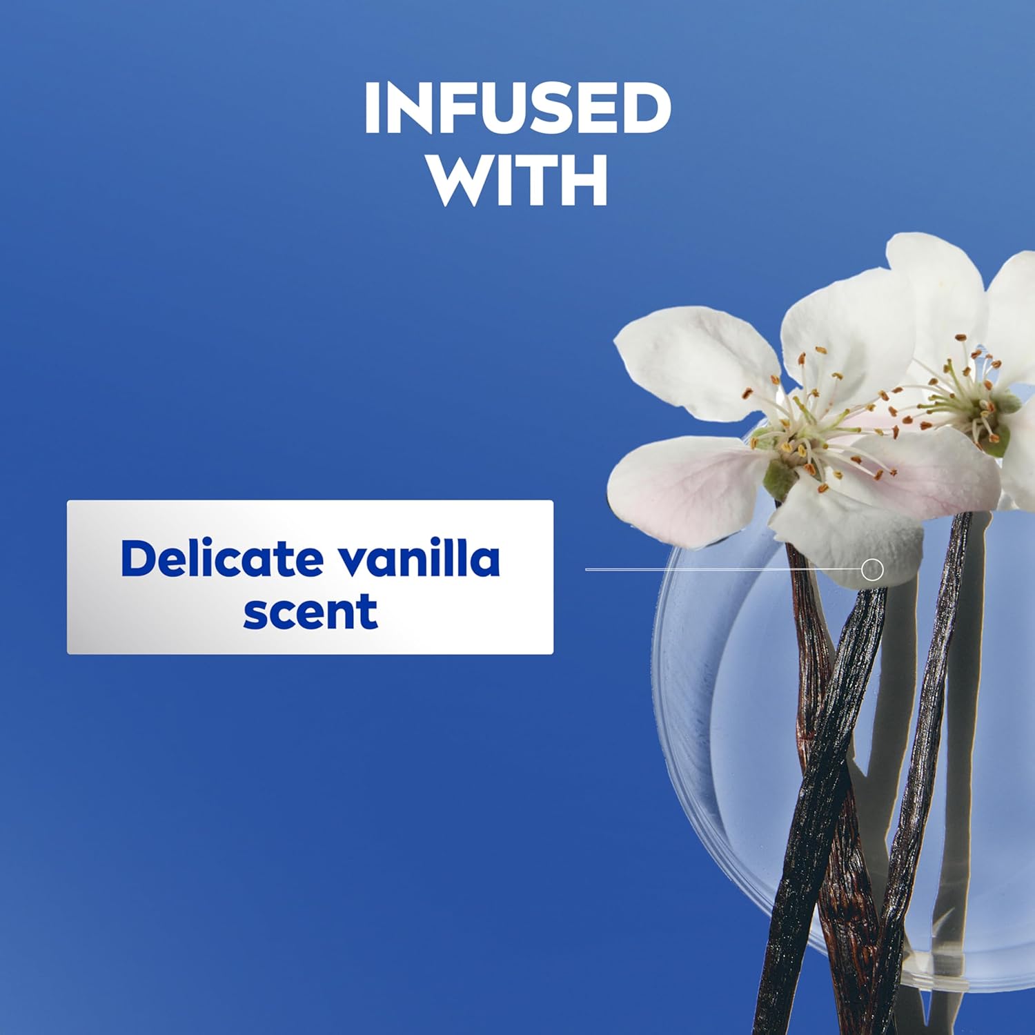 NIVEA Oil Infused Vanilla and Almond Oil Body Lotion – Premium Vanilla Scented Indulgence for Women, 48-Hour Hydration in an Elegant Pump Bottle