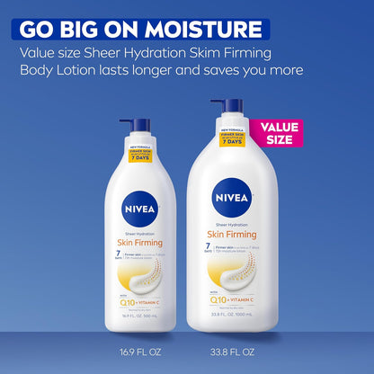 NIVEA Sheer Hydration Q10 Lotion – Thoughtful Anti-Aging Gift for Mom on Birthday and Mother's Day