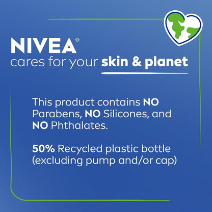 NIVEA Skin Firming Body Lotion with Q10 – Clean Beauty Staple for the Uncluttered Vanity, 16.9 Fl Oz