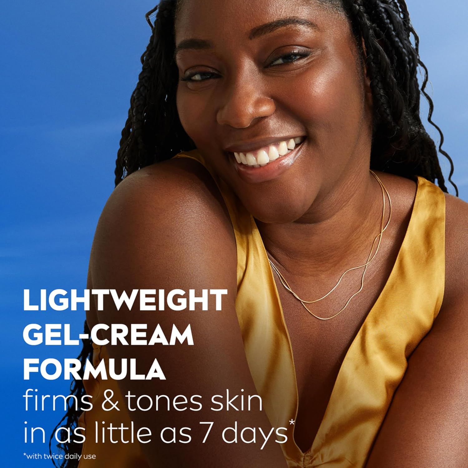 NIVEA Skin Firming & Toning Body Gel Cream – Clean Q10 Formula for an Uncluttered Bathroom Countertop