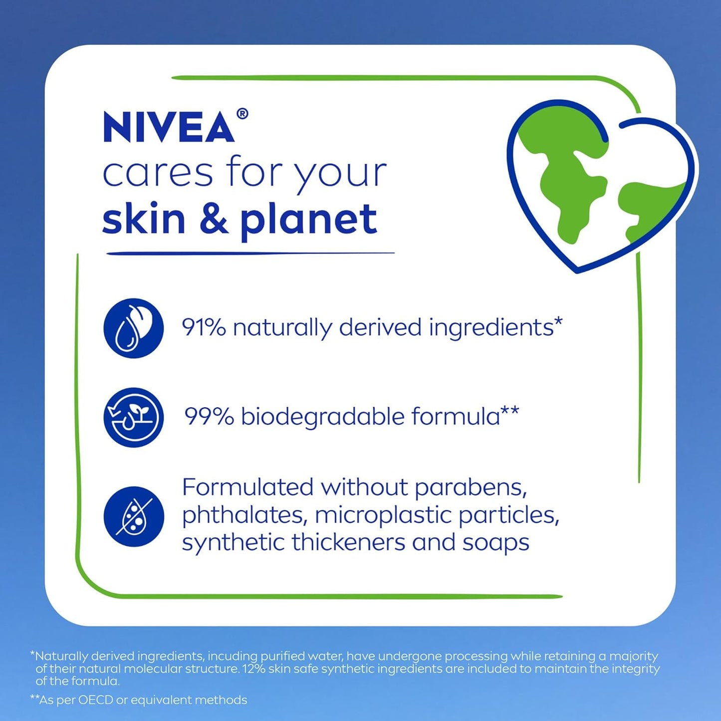 NIVEA White Peach and Jasmine Body Wash – Hydrating Self-Care Shower Ritual for Women, 20 Fl Oz