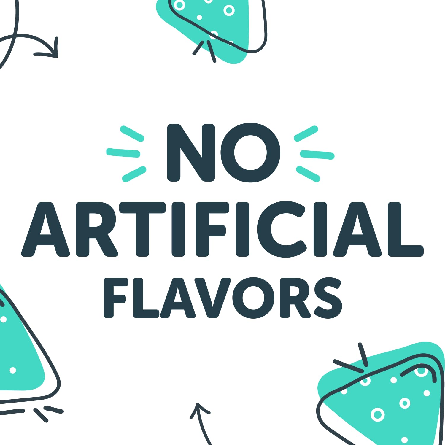 no artificial colors, no artificial flavors, and no nuts