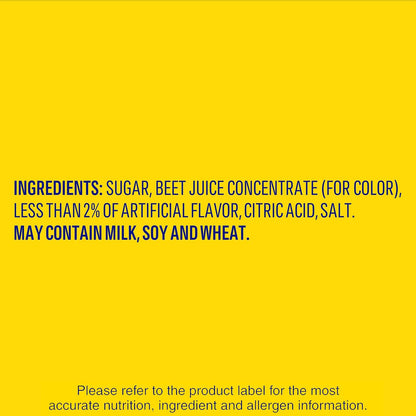 no artificial sweeteners, no artificial colors, no high fructose corn syrup