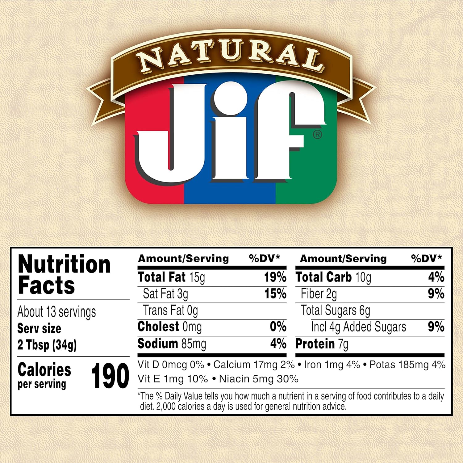 no preservatives and no artificial ingredients